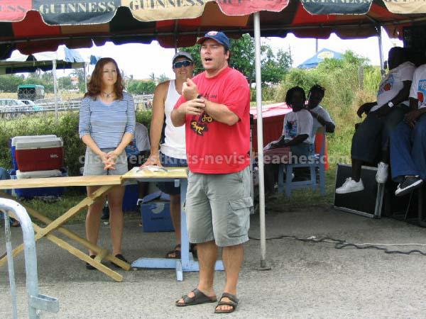 2004 St Kitts Triathlon Race Director, Charles Lovrics