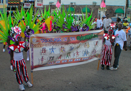St Kitts Carnival Photo: Children's Carnival Troupe