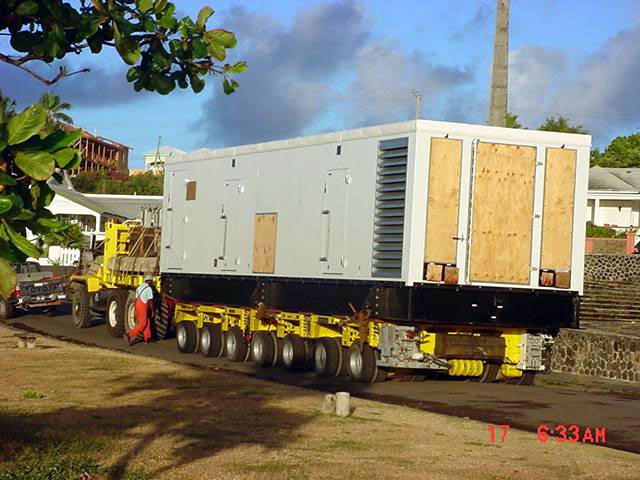 Generator for La Valle Golf Development, St Kitts