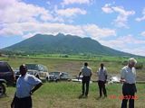 Photo 3: Mt. Liamuiga seen from La Valle golf course