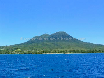 Nevis from sea