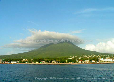 Nevis Peak from Sea