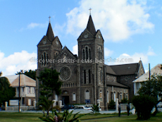 St Kitts heritage sites photos - The Catholic Church - Immaculate Conception Co-Cathedral on East Independence Square Street in downtown Basseterre St Kitts
