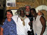 St Kitts and Nevis Travel Forum Members and Friends at Sprat Net in November 2004