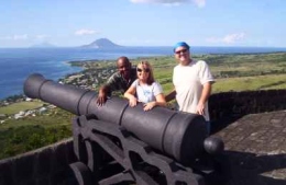 St Kitts tours and Island Safaris with Captain Sunshine Tours. St Kitts photo of Captain Sunshine Tours St Kitts Brimstone Hill Fortress National Park Tour