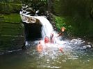 St Kitts Tours and Island Safaris with Captain Sunshine Tours. St Kitts photo ofwaterfall and river in Wingfield Old Road.