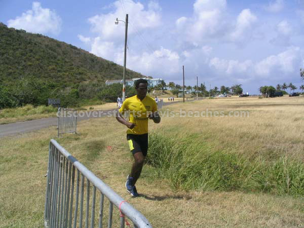 Male participant in 2004 St Kitts Triathlon