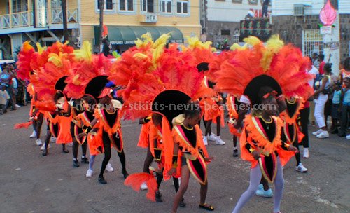 St Kitts Carnival Photo: Children's Carnival Troupe