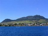 Basseterre, St Kitts from sea