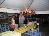 St Kitts and Nevis Travel Forum Members and Friends at Mr X Shiggidy Shack in August 2004