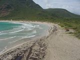 Sand Bank Bay Beach, Southeast Peninsula, St Kitts, An Atlantic Coast Beach