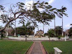 St Kitts heritage sites photos - Independence Square in downtown Basseterre St Kitts