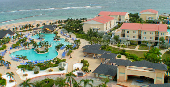 St Kitts Marriott Resort pool and poolside accommodations