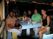 St Kitts and Nevis Travel Forum Members and Friends at Mr X Shiggidy Shack October 12, 2005