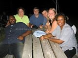 St Kitts and Nevis Travel Forum Members and Friends at Lodge Great house St. Kitts in August 2004