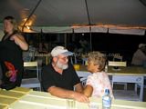 St Kitts and Nevis Travel Forum Members and Friends at Mr X Shiggidy Shack in August 2004