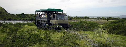 St Kitts Southeast Peninsula Safari 4X4 Ex-British Army Troop Truck photo