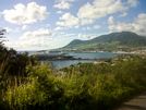 St Kitts tours and Island Safaris with Captain Sunshine Tours. St Kitts photo of view of a cruise ship St Kitts photo of view of a cruise ship at Port Zante in downtown Basseterre.