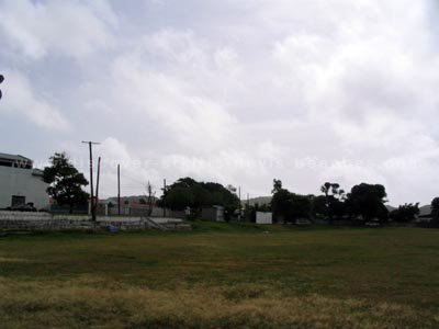 Old north-eastern section of Warner Park.  Presently the Media Center and north eastern mound are located in this area.