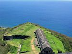 Orillon Bastion at Brimstone Hill Fortress National Park, St. Kitts 