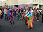 Photo of Clown troupe in St. Kitts.