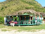 Photo of new Hanley's Sunset Beach Bar at South Friars Bay in St. Kitts